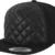 Flexfit Mütze Diamond Quilted Snapback, black, one size, 6089Q-00007-0050 -