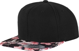 Flexfit Mütze Floral Snapback, red, one size, 6089F-00199-0050 -