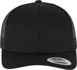 Flexfit Mütze Retro Trucker, black, One Size, 6606 -