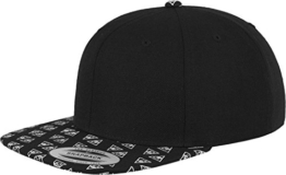 Flexfit Unisex Horus Eye Snapback Kappe, Blk/Wht, one size -