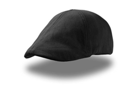 Gatsby Street Gatsby Flatcap Schiebermü?tze Mütze Cap Schirmmütz?e Sportmütze Golfmütze Herrencap Damemcap schwarz -