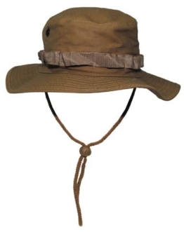 GI Boonie Hat Rip Stop Outdoor Dschungel Hut Buschhut Coyote Tan (dunkel sandfarben) L -