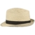 Göttmann 2-farbiger Trilby Stroh-Hut Durban aus Papier-Stroh - M - 