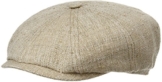 Hatteras Seide Flatcap by Stetson (59 cm - beige) -