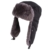 HENGSONG Unisex Sport Outdoor Winter Warm Kunstpelz Trappermütze mit Abnehmbaren Gesichtsmaske Ohrenklappen Hut (Schwarz) - 