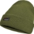 Herren Thinsulate Strickmütze, Beanie Skimütze mit besonders warmer Fütterung Einheitsgröße Farbe Oliv -