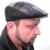 Herrenflatcap Flatcap Wintermütze gefüttert Schiebermütze (58, Schwarz/Mehrfarbig) -