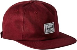 Herschel Mütze Kappe Albert Flatbrim Cap Cap Snapback Cap (One Size - bordeaux) -