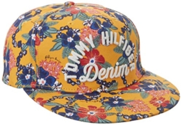 Hilfiger Denim Damen Baseball Thdw Cap 12, Mehrfarbig (Pinto Print/Marigold 901), X-Large (Herstellergröße: L-XL) -