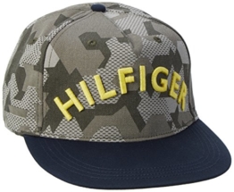 Hilfiger Denim Herren Baseball Thdm Cap 10, Mehrfarbig (Camouflage Forest Night/ Black Iris 902), One size (Herstellergröße: OS) -