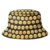 Hip-Hop Bucket-Bush Sommer- und Party-Hut mit spritzigem Design für Damen und Herren Gr. Einheitsgröße, Emoji Black -