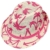 Honolulu Trilby Strohhut Strandhut Sommerhut Gartenhut Urlaubshut Hut Sonnenhut Strohtrilby Fedora Sommerhut Sonnenhut (S/55-56 - pink) - 