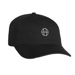 Huf Apparel Cap Circle H Curved Brim Black -