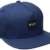 HUF Box Logo Canvas Snapback Cap Flat Brim Flatbrim Basecap Baseballcap Kappe Mütze Baumwollcap Cap Basecap (One Size - denim) -