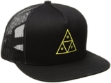 HUF Triple Triangle Trucker Cap - Schwarz - Einstellbar -