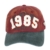 ililily 1985 Patch Embroidery Baseball Cap Vintage Trucker Hat Washed Snap Back (ballcap-676-3) - 