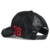 ililily authentisch MOST Moderne klassischer Stil abgenutztes Aussehen Netz Trucker Cap Hut Baseball Cap , All Black - 