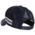 ililily BLACK REBEL Embroidery Mesh Back Pre-curved Snapback Hat Baseball Cap (ballcap-1019-1) - 