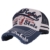 ililily BLACK REBEL Embroidery Mesh Back Pre-curved Snapback Hat Baseball Cap (ballcap-1019-1) -
