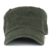 ililily Distressed Cotton Cadet Cap with Adjustable Strap Army Style Hut (cadet_527_3) - 