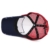 ililily GREAT Golfermütze Flicken klassischer Stil abgenutztes Aussehen Netz Baseball Cap Trucker Cap Hut , Navy Red - 