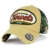 ililily Howel‘s Tarnkleidung (Camouflage) Baseball Netz Cap abgenutztes Aussehen klassischer Stil Trucker Cap Hut , Khaki -