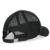 ililily Kreuz Form gothisch English abgebildet im Logo Stickerei Baseball Cap Netz Trucker Cap Hut , Black - 