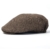 ililily Linen Flat Cap Cabbie Hat Gatsby Ivy Irish Hunting Newsboy Stretch (flatcap-531-11) - 