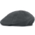 ililily Schirmmütze: auch Flat Cap genannt, besteht aus gewaschener Baumwolle, Cabbie (Chauffeurmütze), Gatsby/Ivy Stil, irische Golfermütze, Schiebermütze (One Size, Charcoal) - 