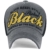 ililily schwarz Rebel Stil klassischer Stil Snapback Trucker Cap Hut Netz Sommerkleidung Baseball Cap , Black - 