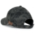 ililily Tarnkleidung (Camouflage) leicht Matt künstliches Leder klassischer Stil Kettverschnuss Schlaufe Baseball Cap , Grey - 