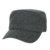 ililily Vintage Soft Wool Military Cap with Adjustable Strap Cadet Cap -