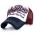 ililily Vintage Style Baseball Mesh Cap Snapback Trucker Hat(ballcap-797-4) -