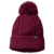 JACK WOLFSKIN Mütze STORMLOCK POMPOM BEANIE, dark ruby, ONE SIZE (56-61CM), 1905091-2501561 -