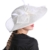 June's Young Damen Damenhut Brauthut Kopfschmuck Mit Federn Haarschmuck Kopfbedeckung Braut Hut Für Hochzeit Karneval (Weiß) - 