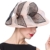 June'Young Damen-Huete Eleganter Hut mit Dekorativen Blaetter Sommer Hut aus Hanf Sonnenhut UV-Schutz -