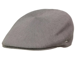 Kangol Bamboo 507 Flatcap aus Viskose - charcoal XL/60-61 -