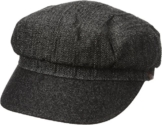 Kangol Herren Baseball Cap Temple Enfield, Black (Black Herringbone), Large -