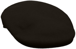 Kangol Herren Schirmmütze Gr. Small, Schwarz - Schwarz -