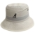 Kangol Herren Sport Fischerhut Hut Leicht Sommer Stoffhut Weiss Small -