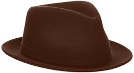 Kangol Herren Trilby LiteFelt Hiro, Gr. Large (Herstellergröße: Large), Braun (Tobacco) -