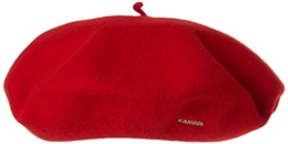 Kangol Unisex Baskenmütze Gr. One Size, Rot - Rot -