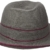 Kangol Unisex Filzhüte Fine Braid Trilby Grau, Large - 