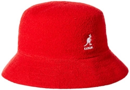 Kangol Unisex Fischerhut Gr. Small, Rot - Red (Scarlet) -