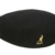 Kangol Wool 504 Original Flatcap Schirmmütze Schiebermütze - black/gold L/58-59 - 