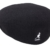 Kangol Wool 504 Original Flatcap Schiebermütze Schirmmütze aus Wolle - schwarz L/58-59 - 