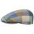 Kent Leinencap Schirmmütze Schiebermütze Colour Checks Flatcap Stetson Leinencap Schiebermütze (57 cm - grün-blau) -