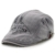 Kuyou Flatcap Schildmütze schieber sportcap Herren Kappe (Grau) -