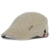 Kuyou Sportmütze Newsboy Flat Cap Gatsby Schirmmütze Kappe (Beige) -