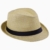 La vogue Unisex Gelb PP Panama Strohhut Sonnenhut für Sommer Strand - 